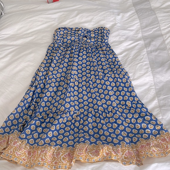 J. Crew beachy strapless dress - Picture 2 of 8